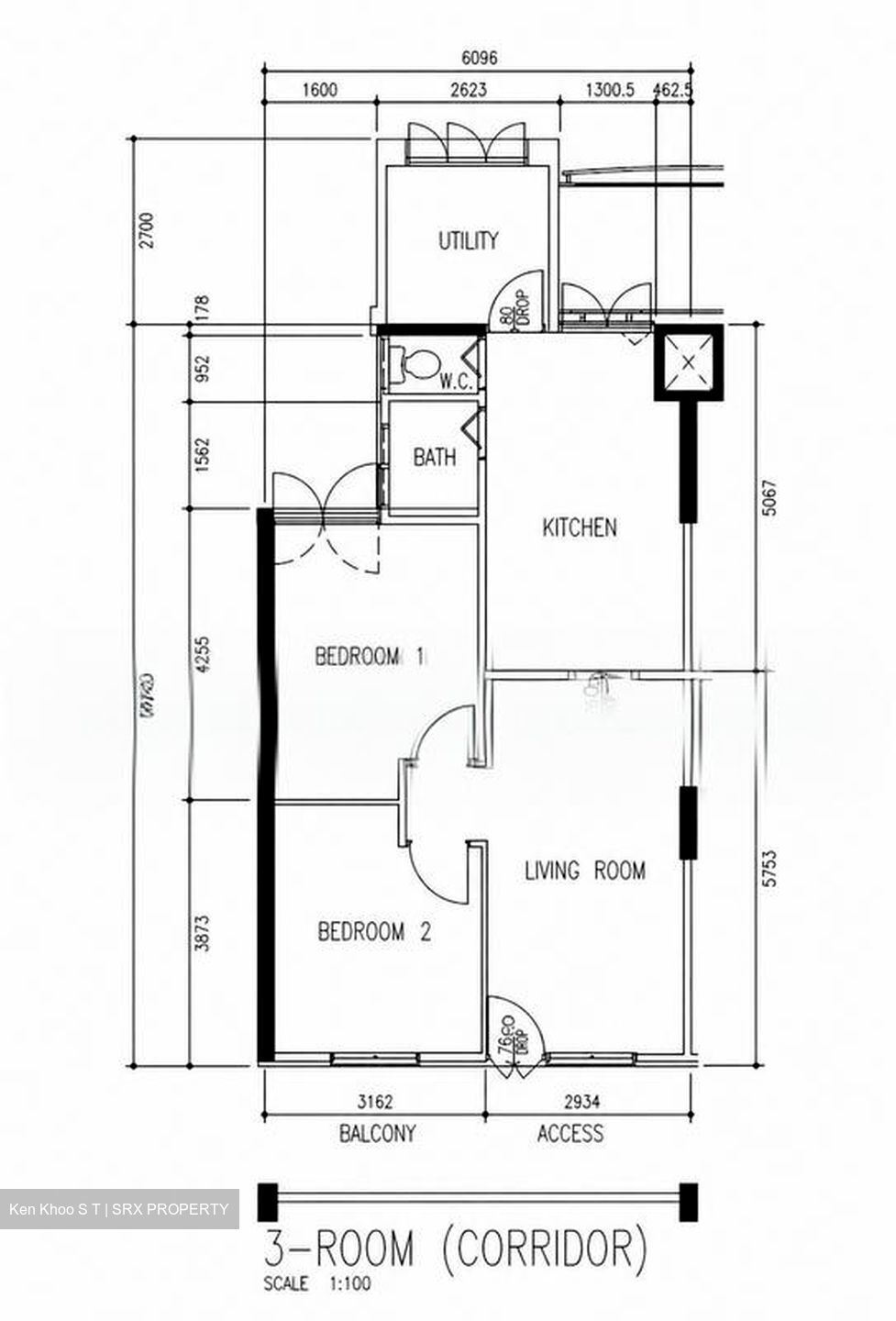 Blk 6 Marsiling Gardens (Woodlands), HDB 3 Rooms #575871031